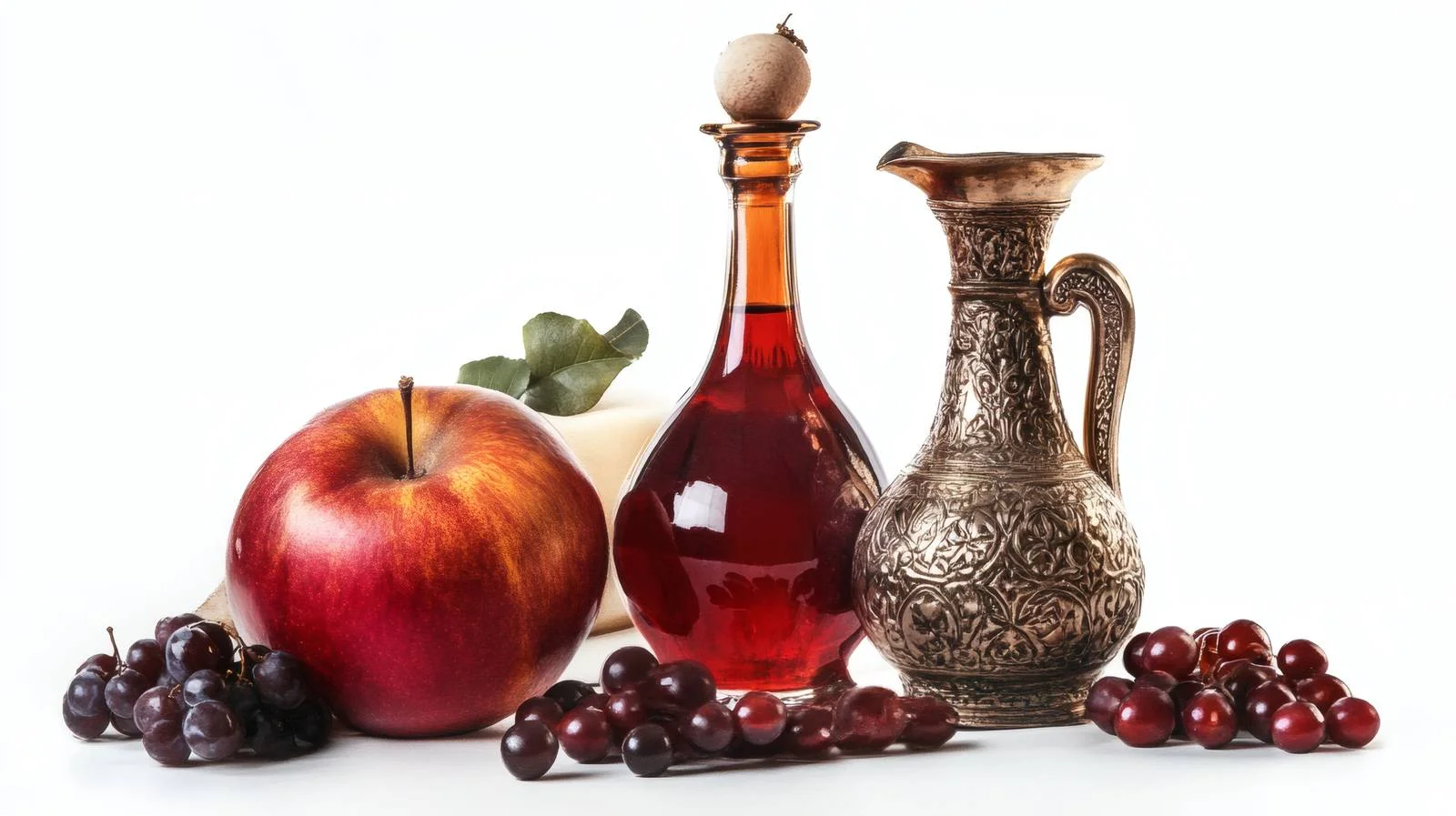 Rosh Hashanah Symbol White Background Design — free download from Dotvec