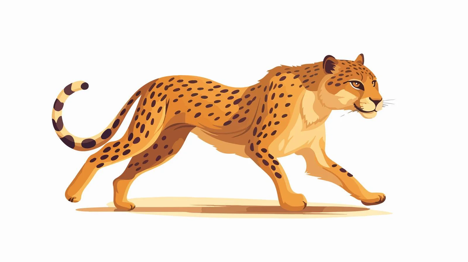 Majestic Cheetah in African Wildlife Design — free download from Dotvec