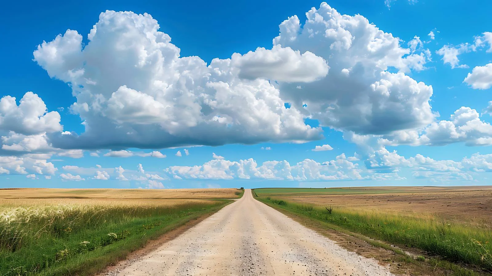 Tranquil Midwest Road Amid Vast Fields — free download from Dotvec