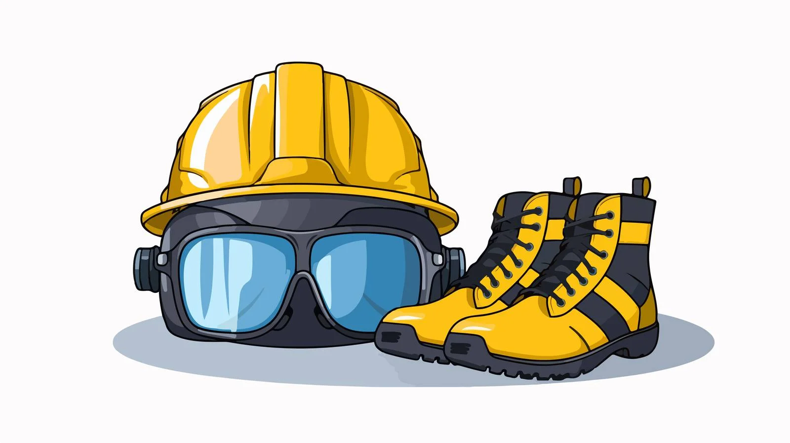 Work Safety Icon for Protection Concept — free download from Dotvec