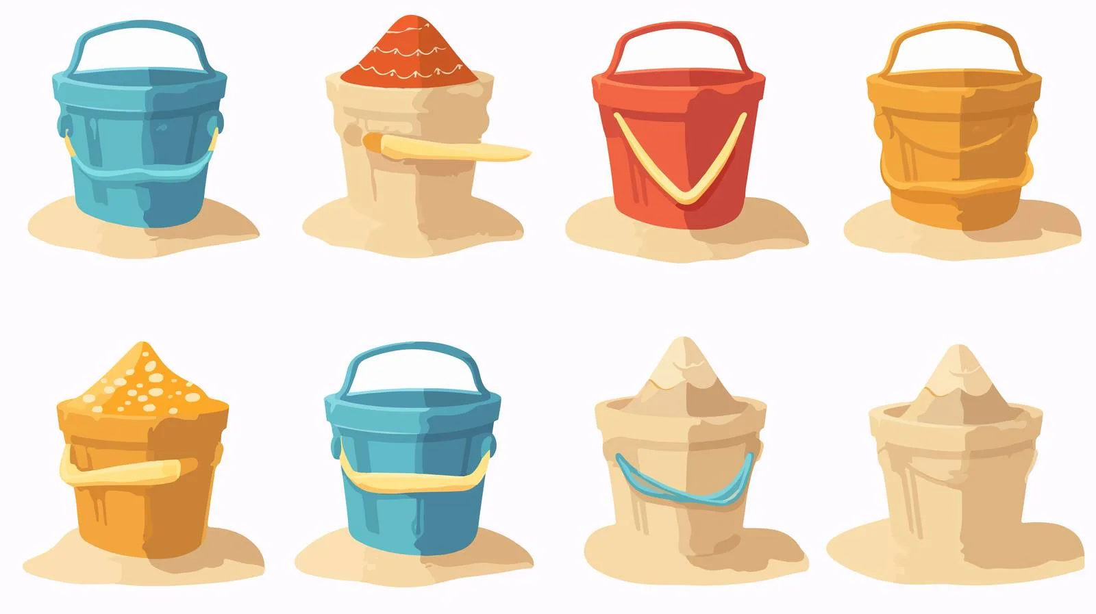 Children's Sand Play Set — free download from Dotvec