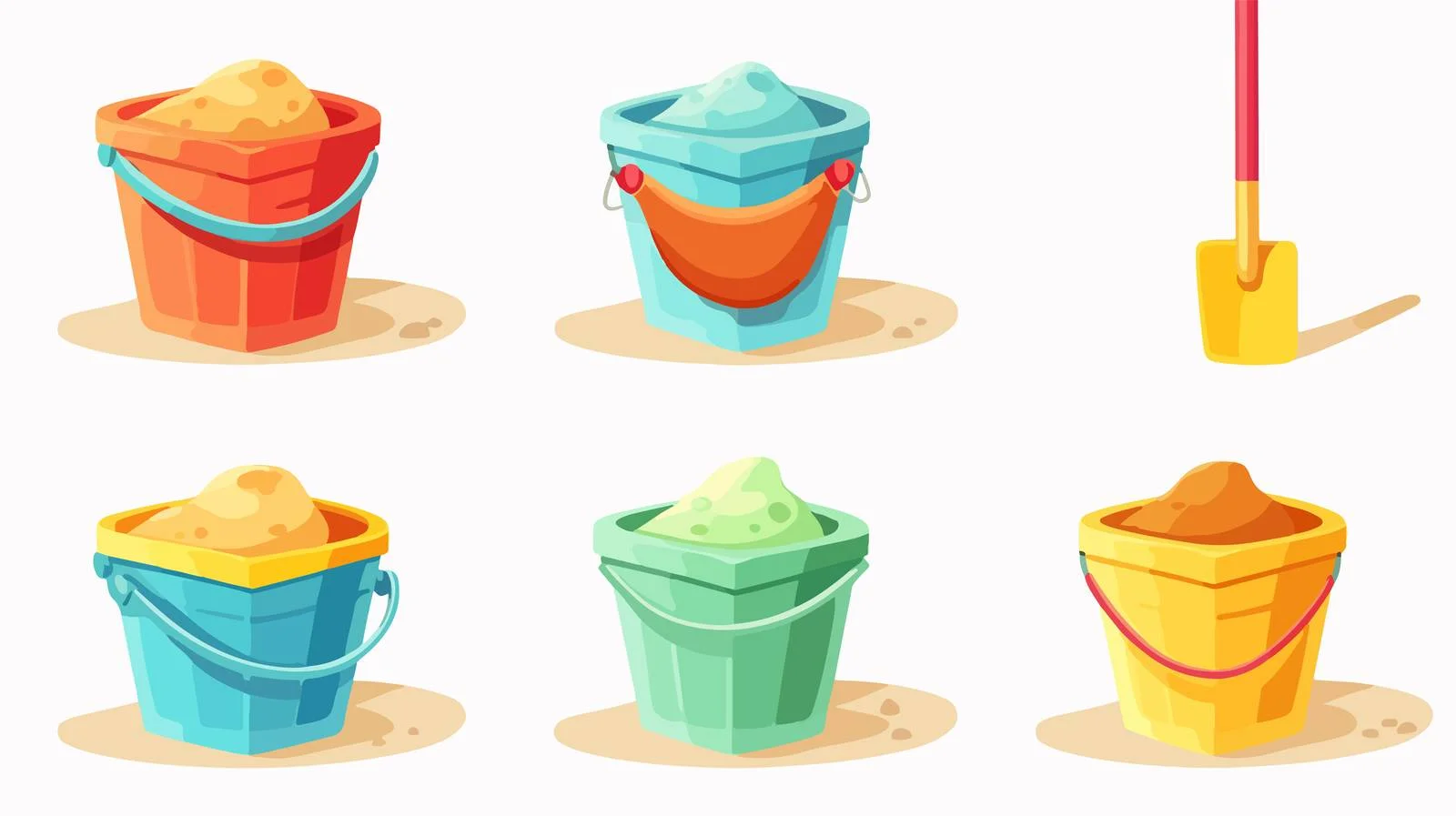 Children's Sand Play Set — free download from Dotvec