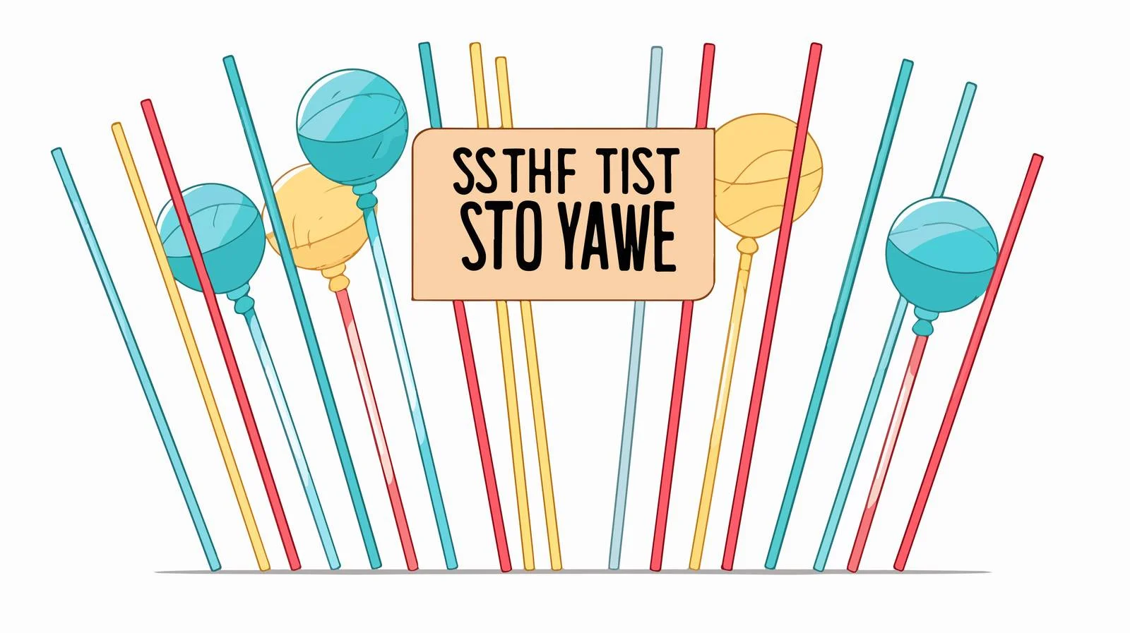 Taking Action Against Plastic Straws — free download from Dotvec