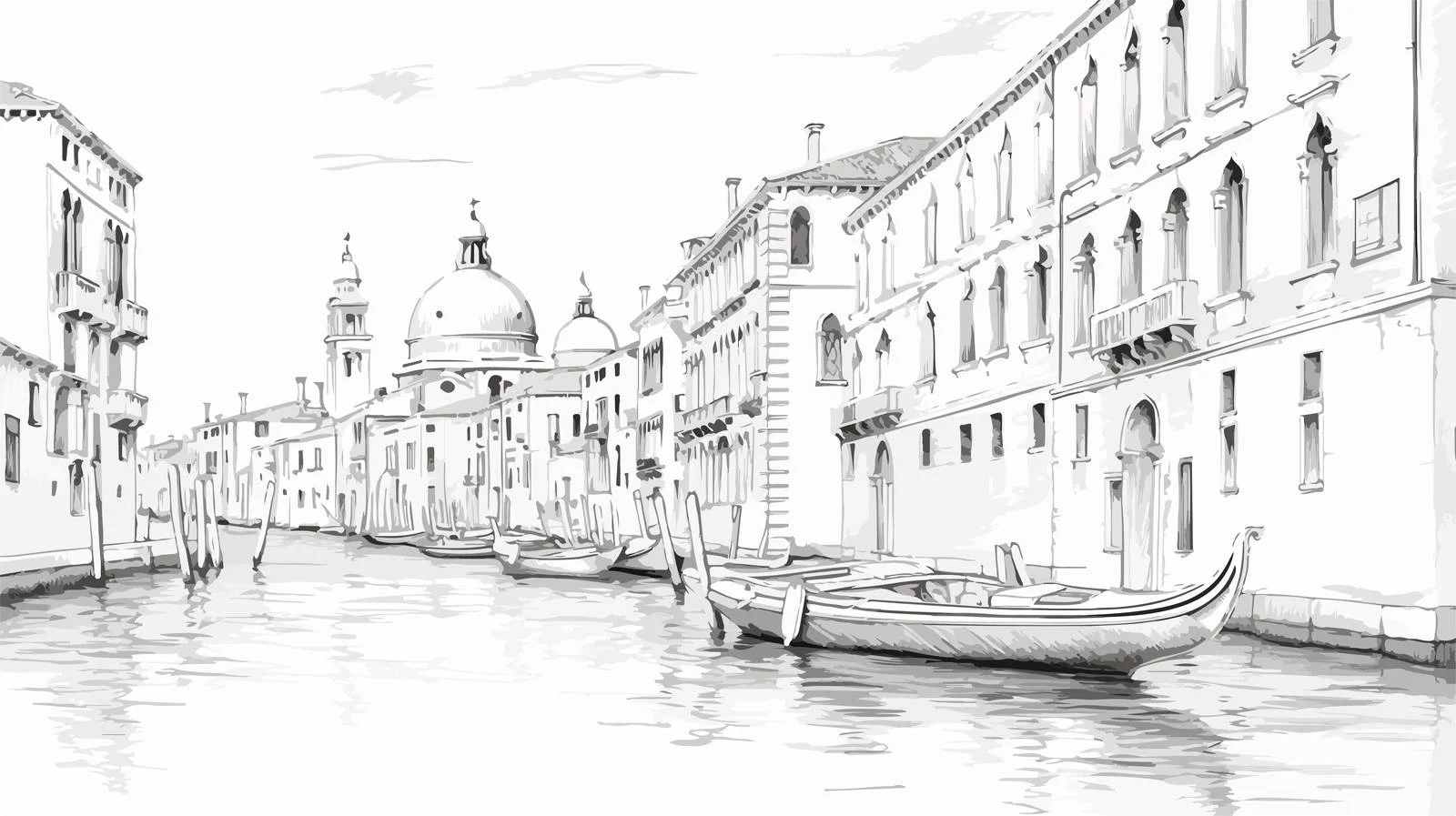 Venice Ancient Building Scenery View – free canals image from Dotvec