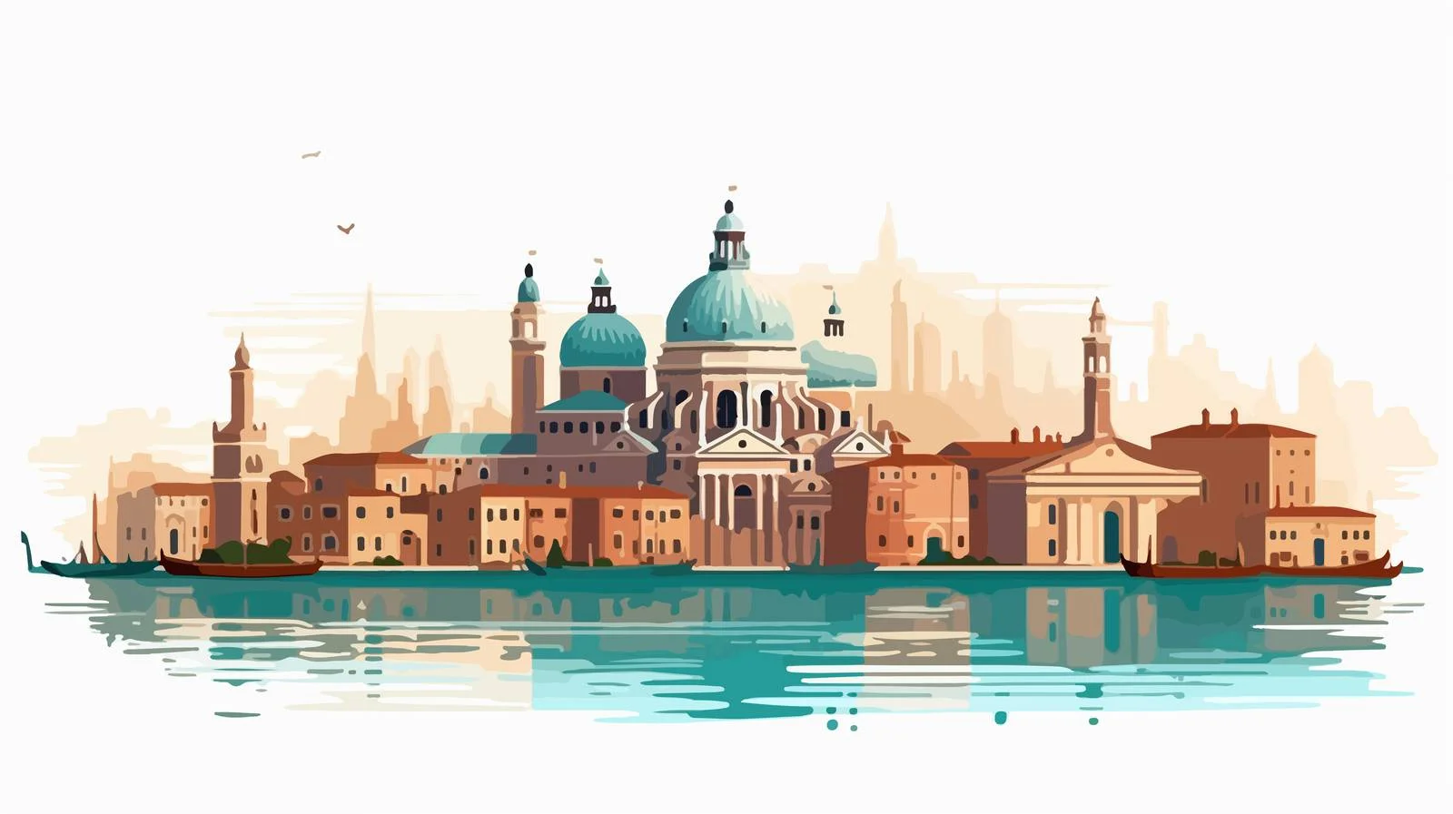 Venice Ancient Buildings Scenery — free download from Dotvec