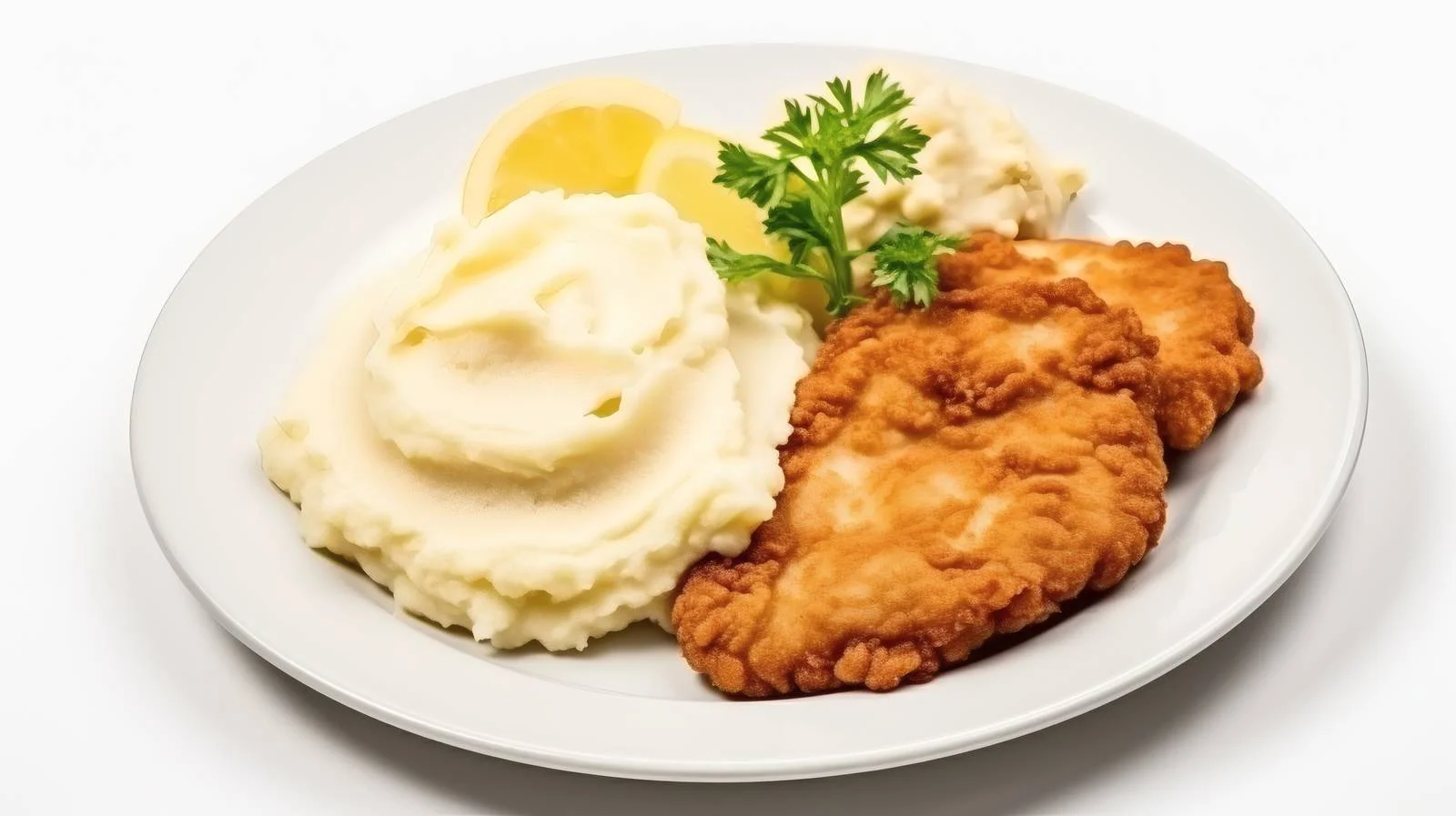 Delicious Breaded Pork Chop and Mashed Potatoes – free mashed image from Dotvec
