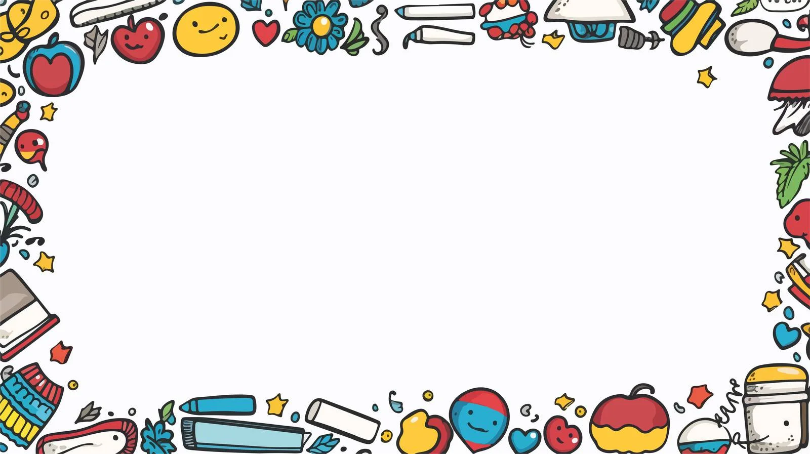 Customizable School Frame Design Template — free download from Dotvec