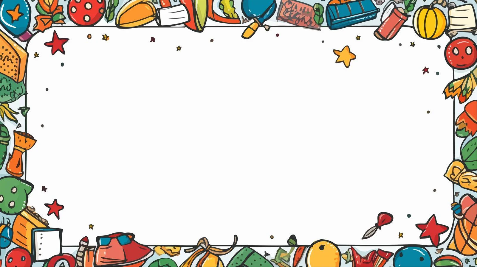 Customizable School Frame Design Template — free download from Dotvec