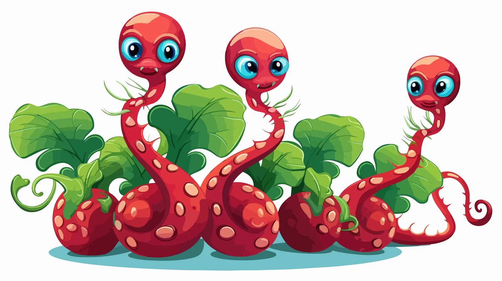 Educational Hydra Budding Illustration — free download from Dotvec