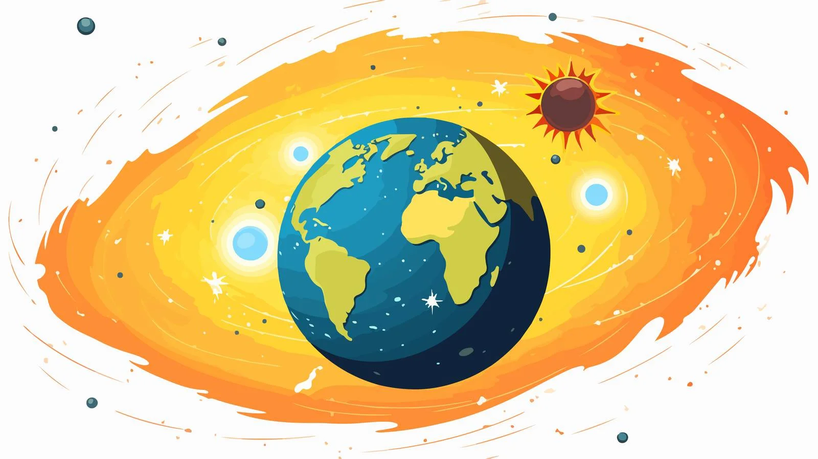 Celestial Orbit Learning Diagram — free download from Dotvec