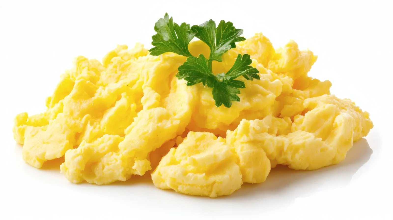 Premium Scrambled Eggs on White Background — free download from Dotvec