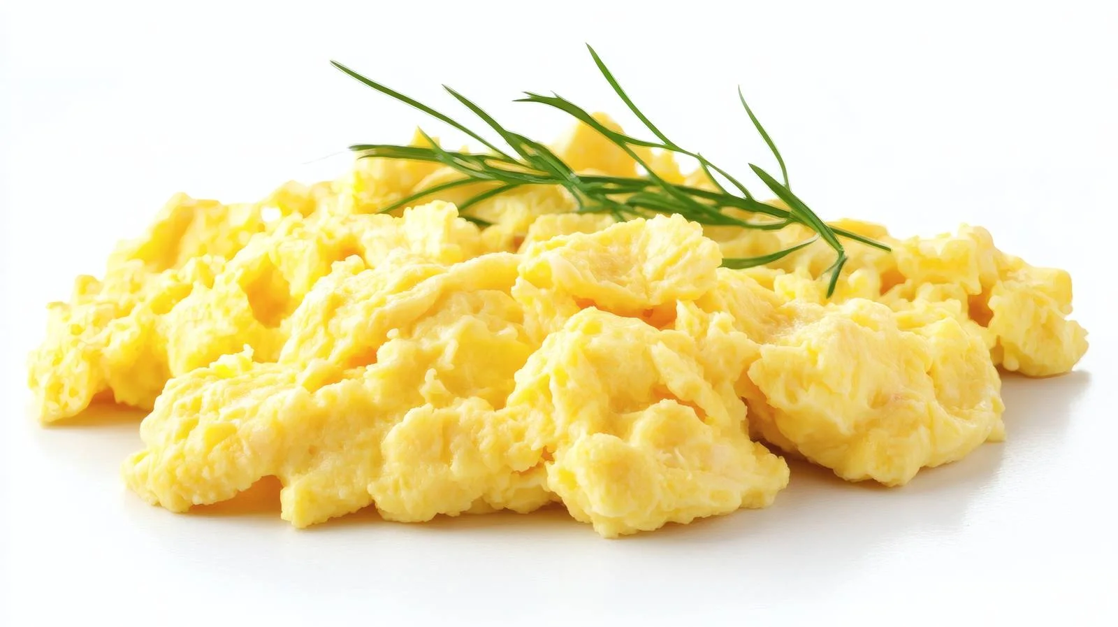 Scrambled Eggs Breakfast White Background Isolated — free download from Dotvec