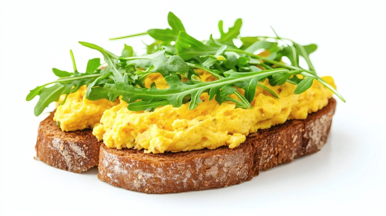 Savory Egg Sandwich with Fresh Microgreens — free download from Dotvec