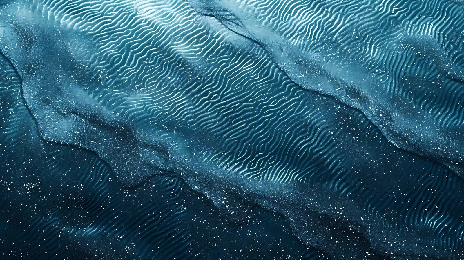 Soothing Blue Ocean Texture with Delicate Dots — free download from Dotvec