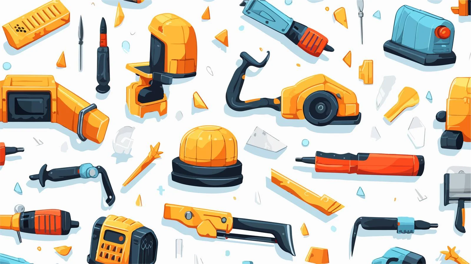 Building Elements Seamless Pattern — free download from Dotvec