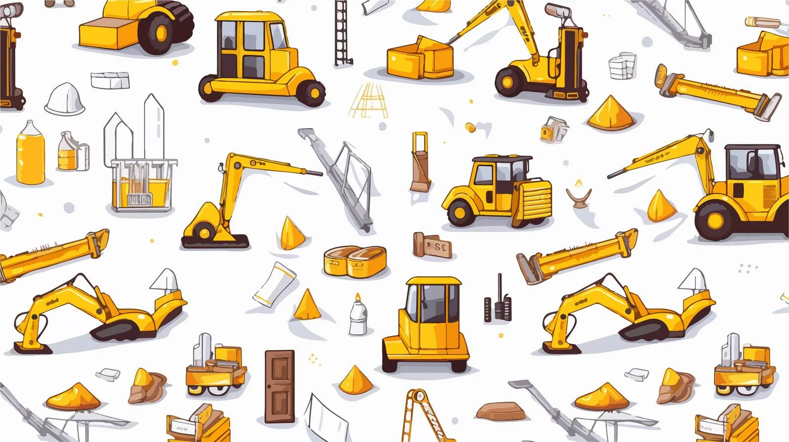 Building Elements Seamless Pattern — free download from Dotvec