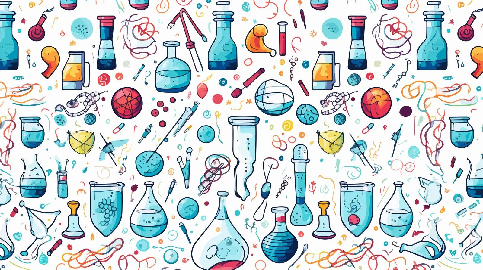 Hand-drawn Seamless Pattern — free download from Dotvec