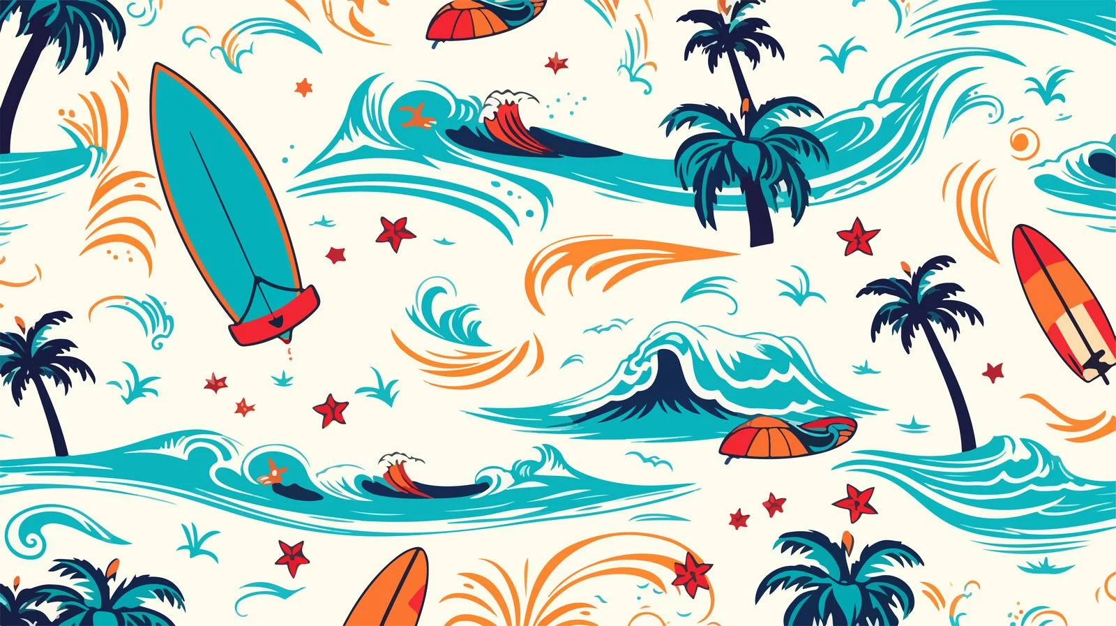 Hand-Drawn Elements Seamless Pattern — free download from Dotvec