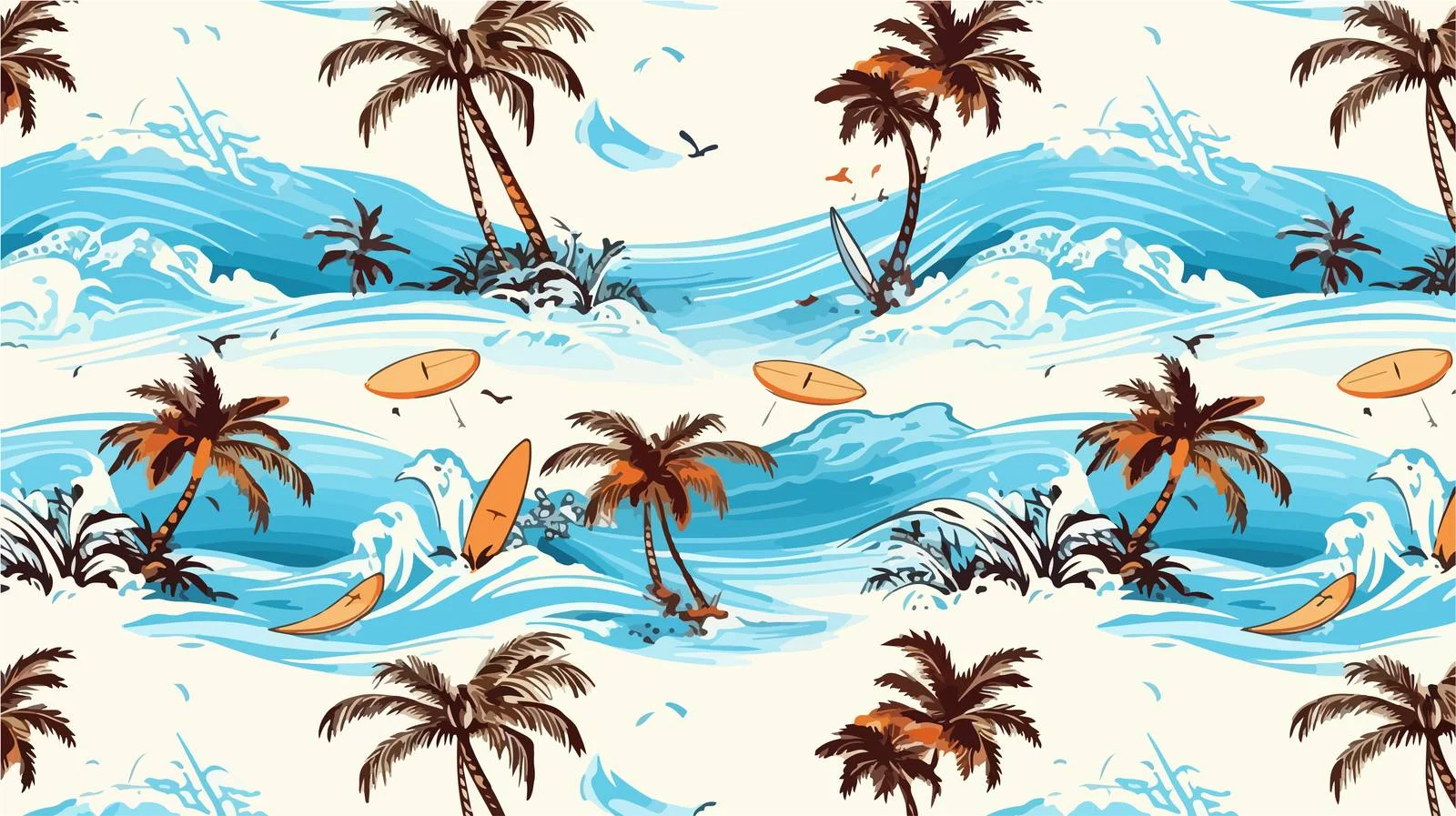 Hand-drawn Elements Seamless Pattern — free download from Dotvec