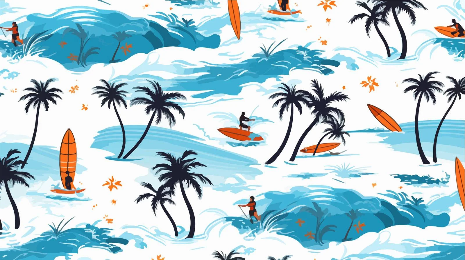 Hand-Drawn Seamless Pattern — free download from Dotvec