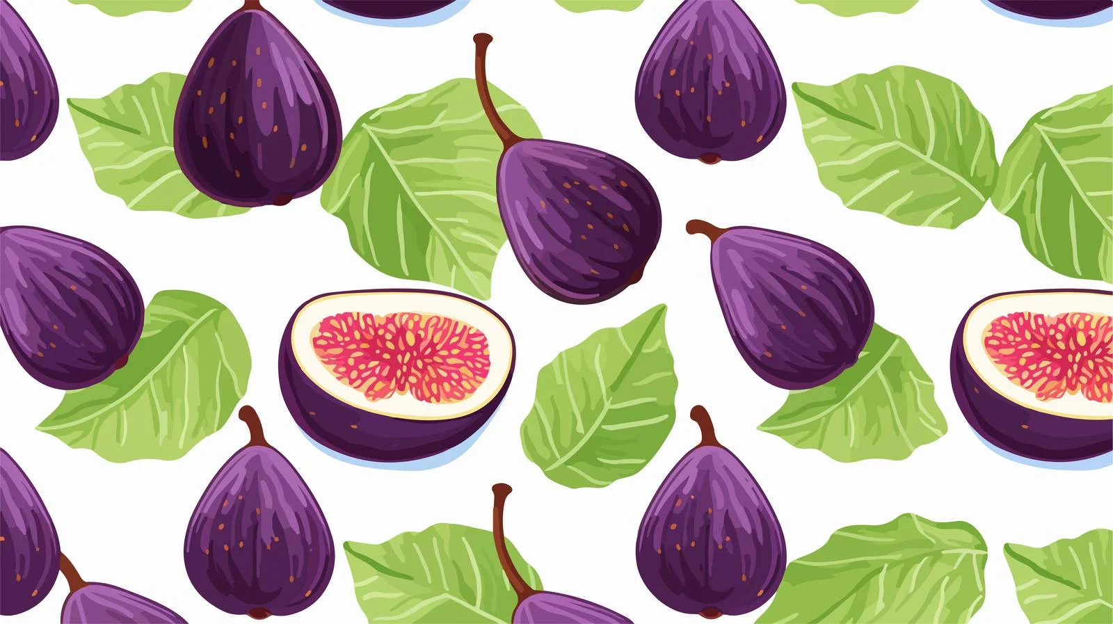 Hand-Drawn Fruit Pattern — free download from Dotvec