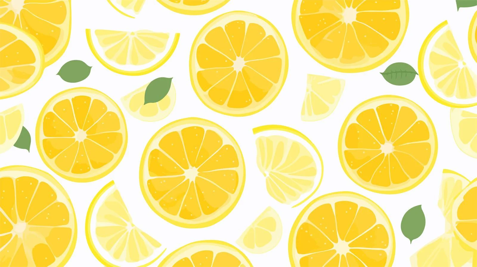 Lemon Slice Seamless Pattern — free download from Dotvec