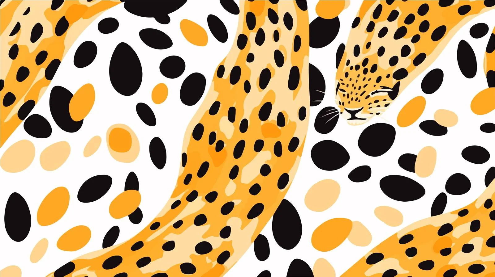 Leopard Skin Seamless Vector Pattern — free download from Dotvec