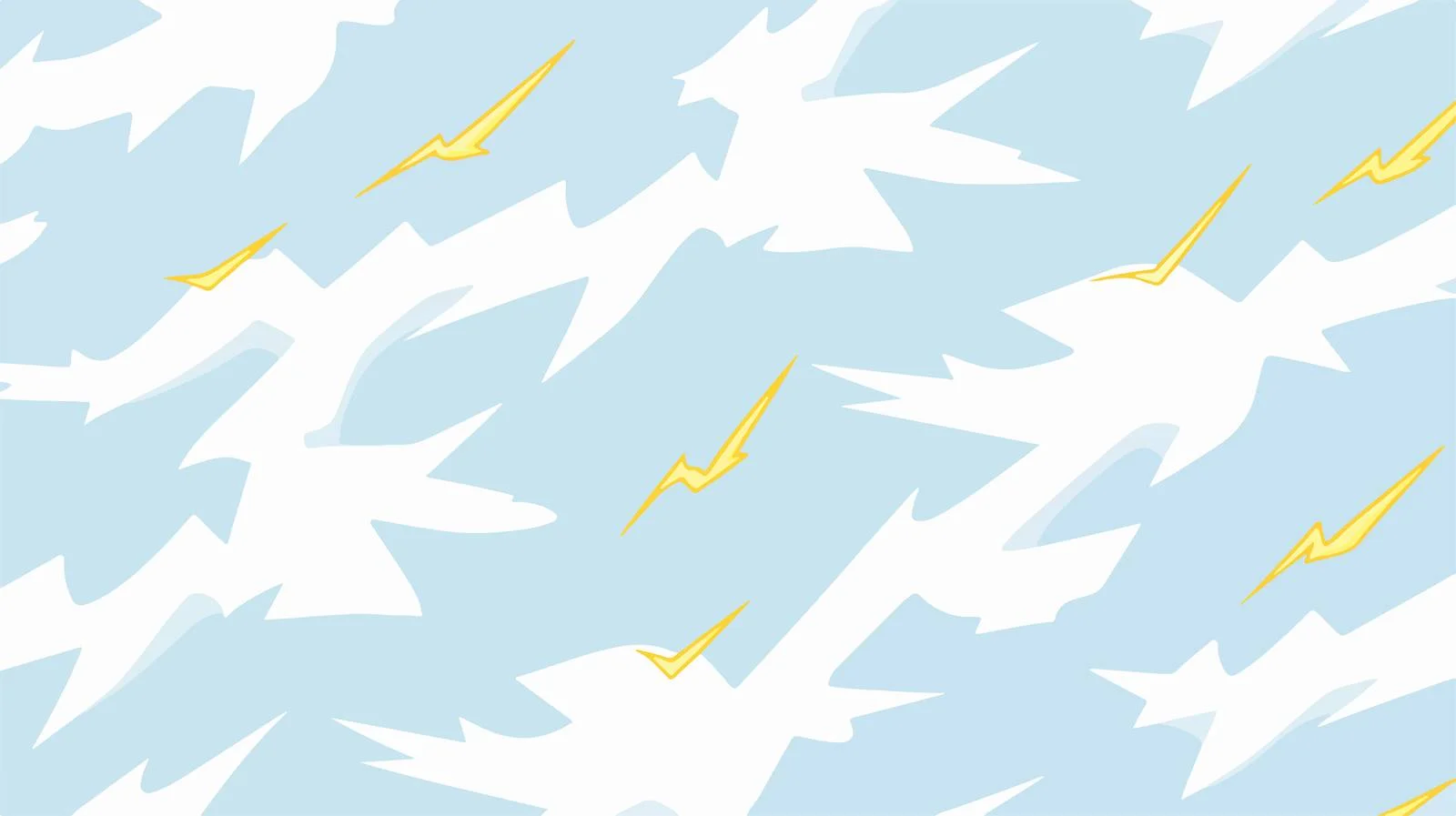 Lightning Seamless Pattern Vector Illustration — free download from Dotvec