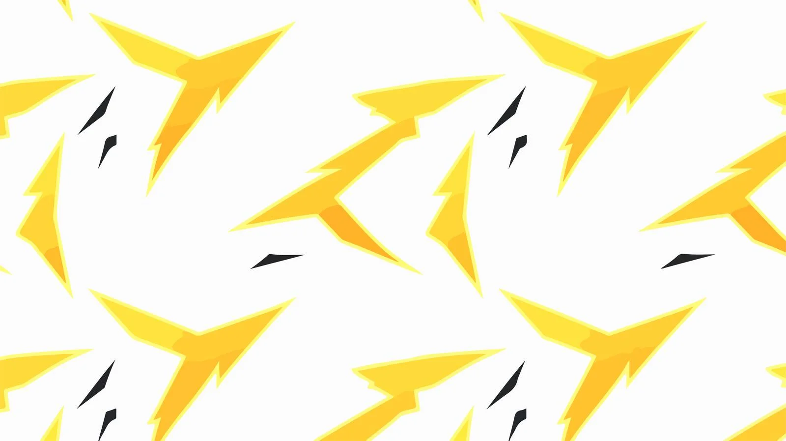 Lightning Seamless Pattern Vector Illustration — free download from Dotvec