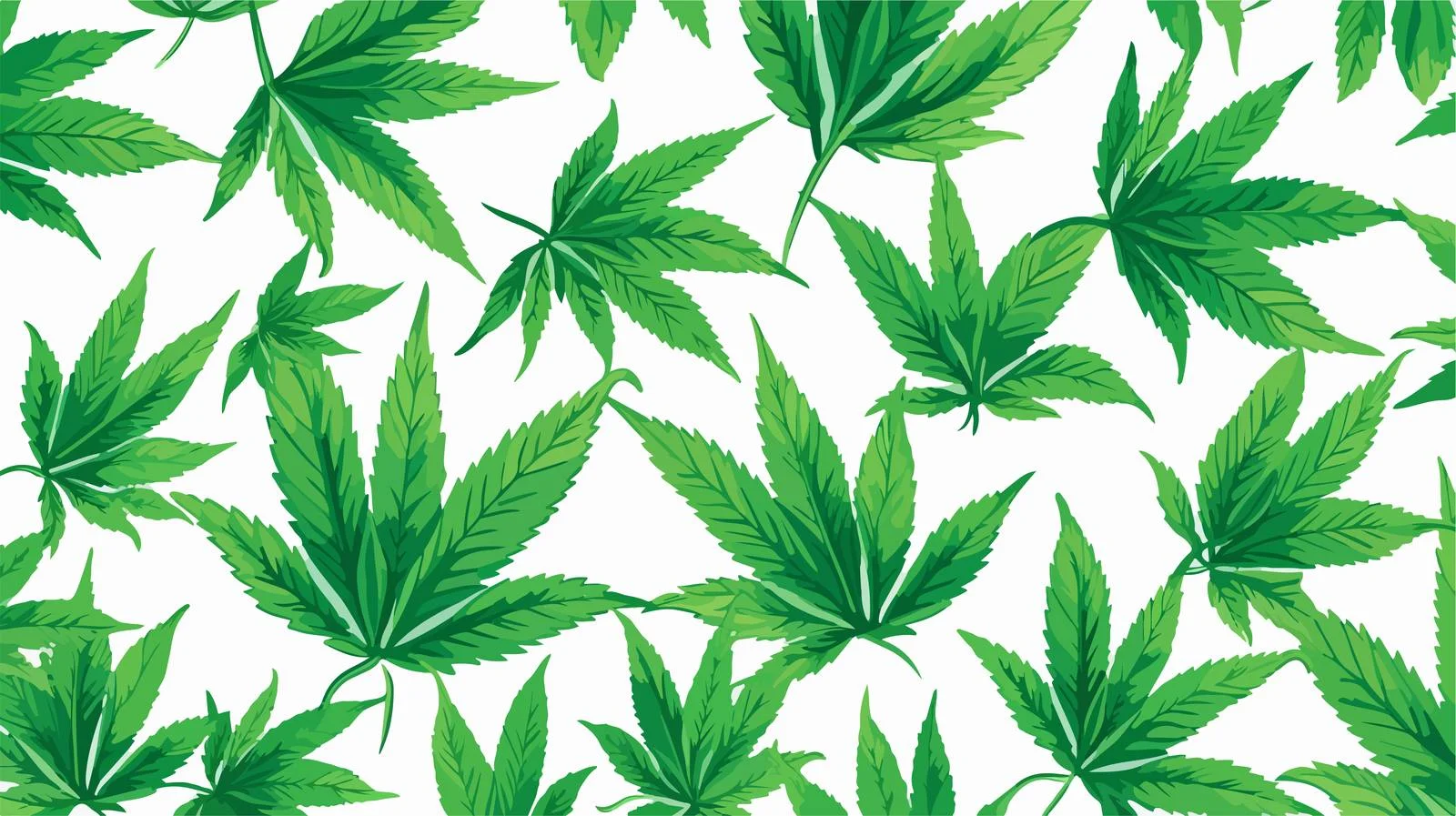 Marijuana Cigarette Seamless Pattern — free download from Dotvec
