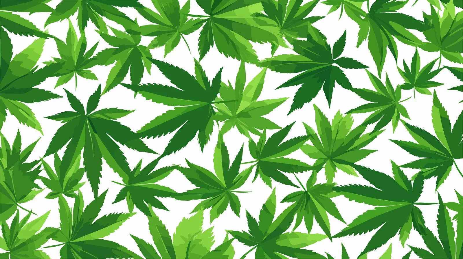 Marijuana Leaves Seamless Pattern — free download from Dotvec