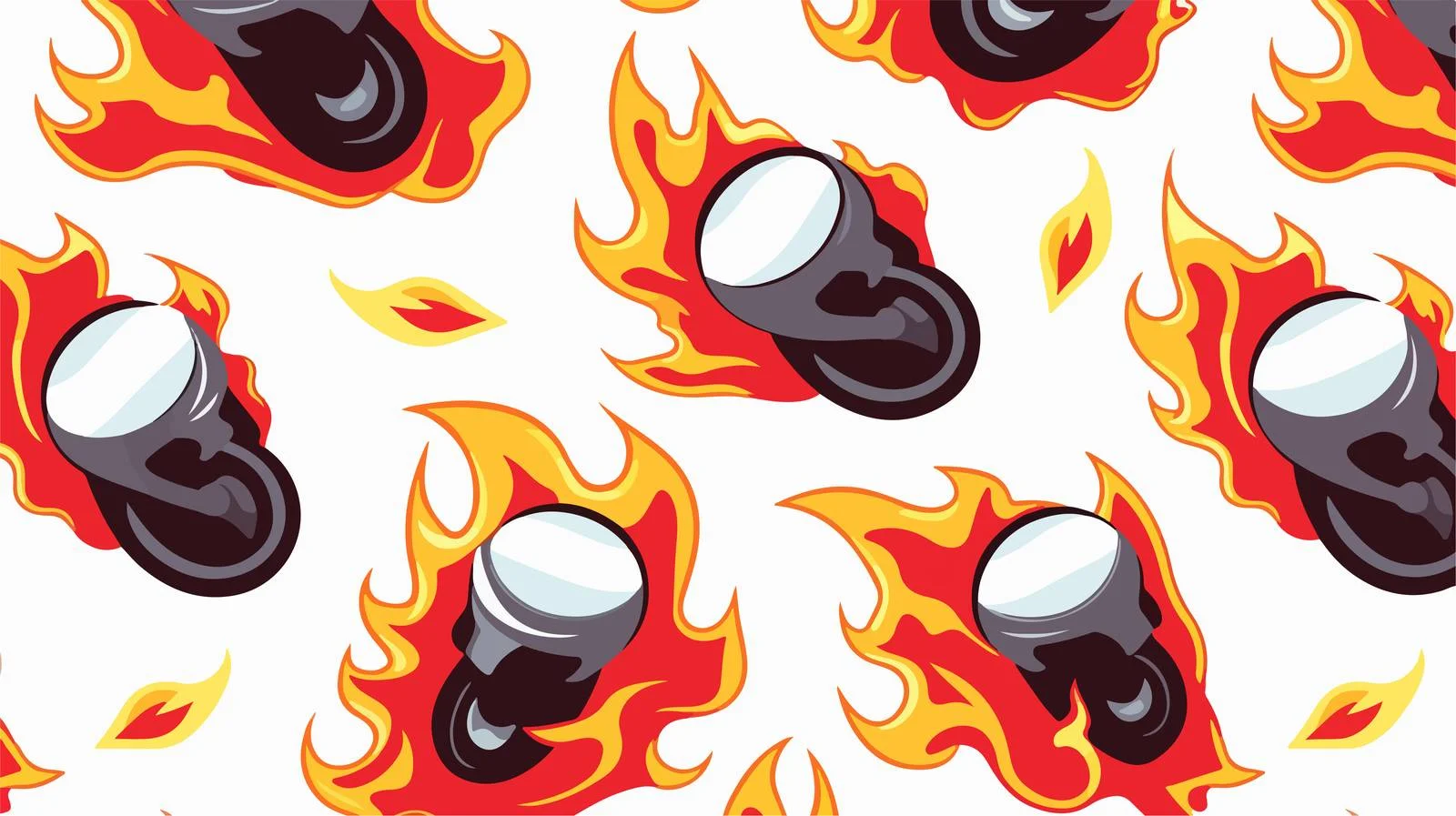 Motorcycle Helmet Pattern Design — free download from Dotvec