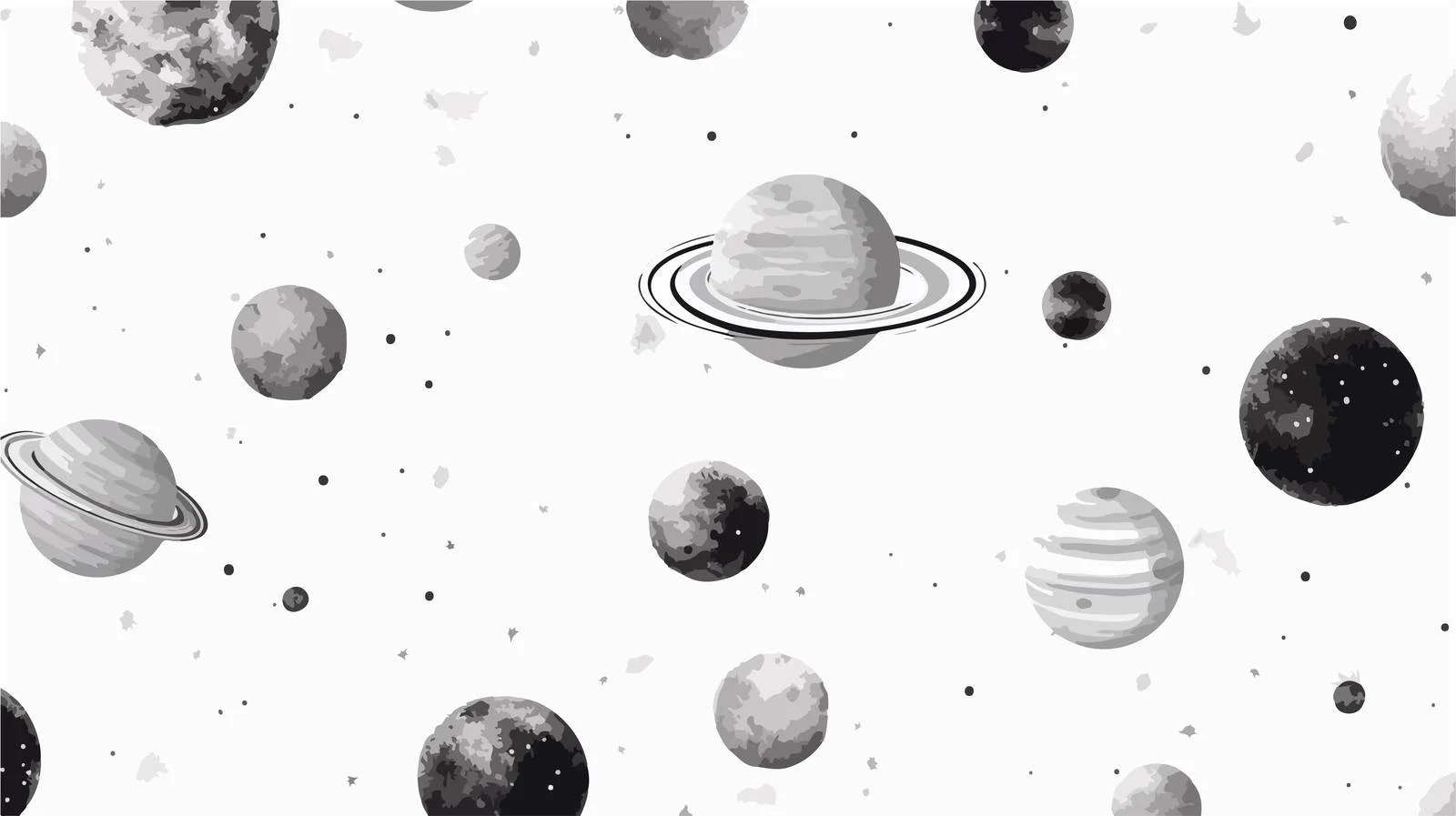 Celestial Bodies Seamless Pattern Design — free download from Dotvec