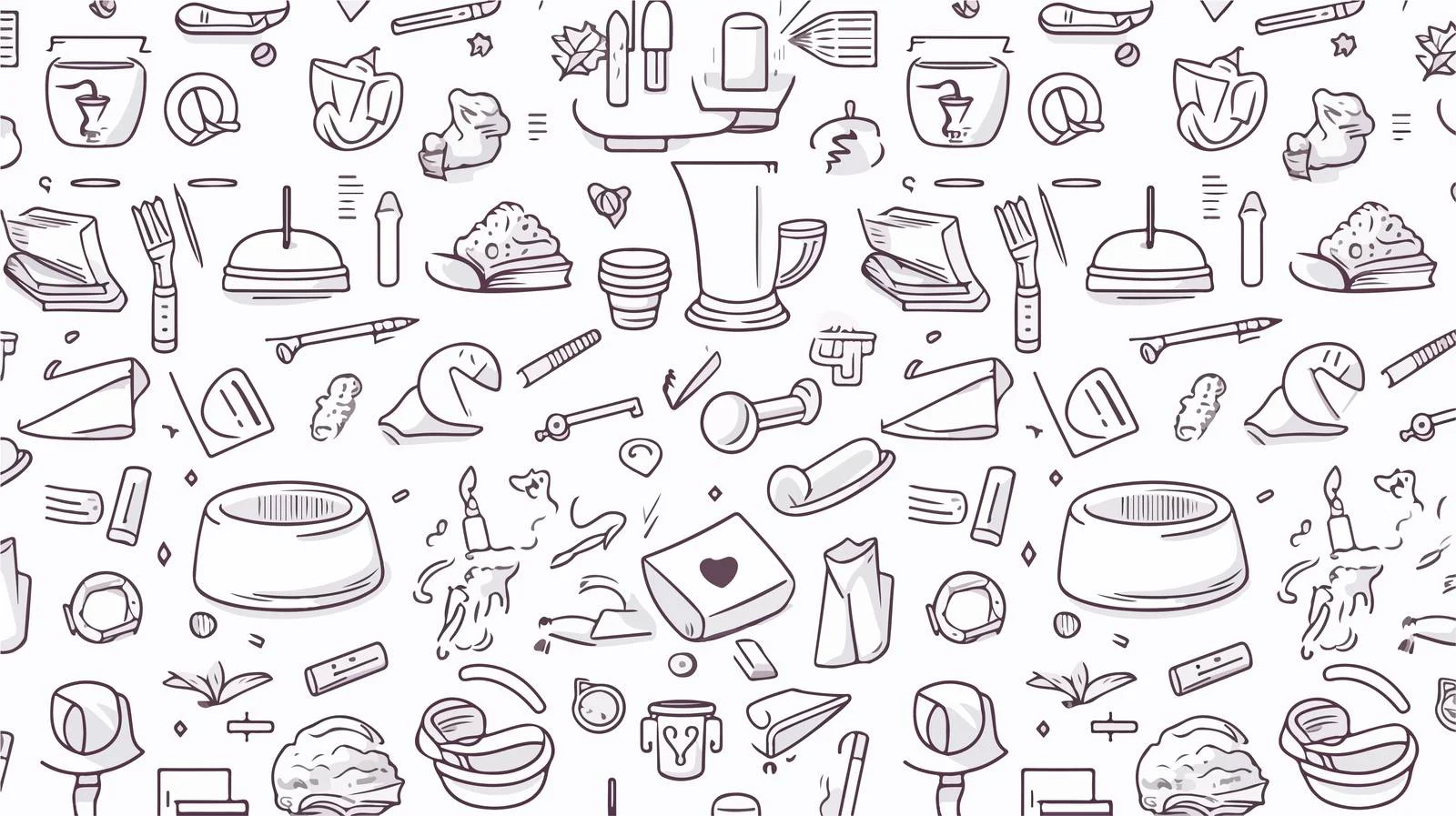 Quiz Tournament Champions Seamless Pattern Design — free download from Dotvec