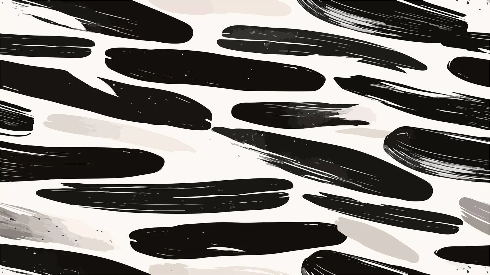 Elegant Oval Brush Stroke Seamless Pattern — free download from Dotvec