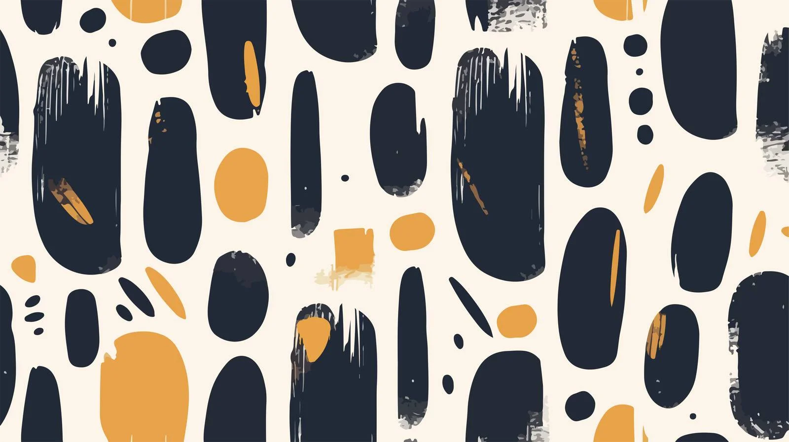 Abstract Oval Brush Strokes Seamless Pattern — free download from Dotvec