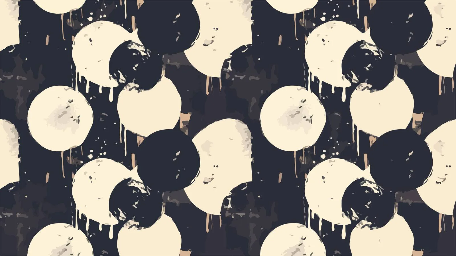 Abstract Oval Brush Stroke Seamless Pattern — free download from Dotvec