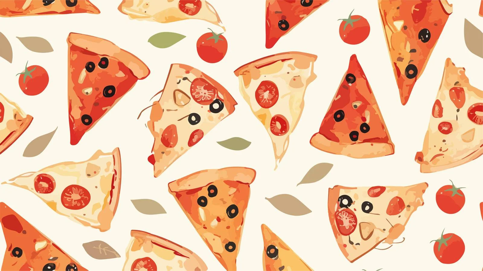 Traditional Slices Seamless Pattern Delight — free download from Dotvec