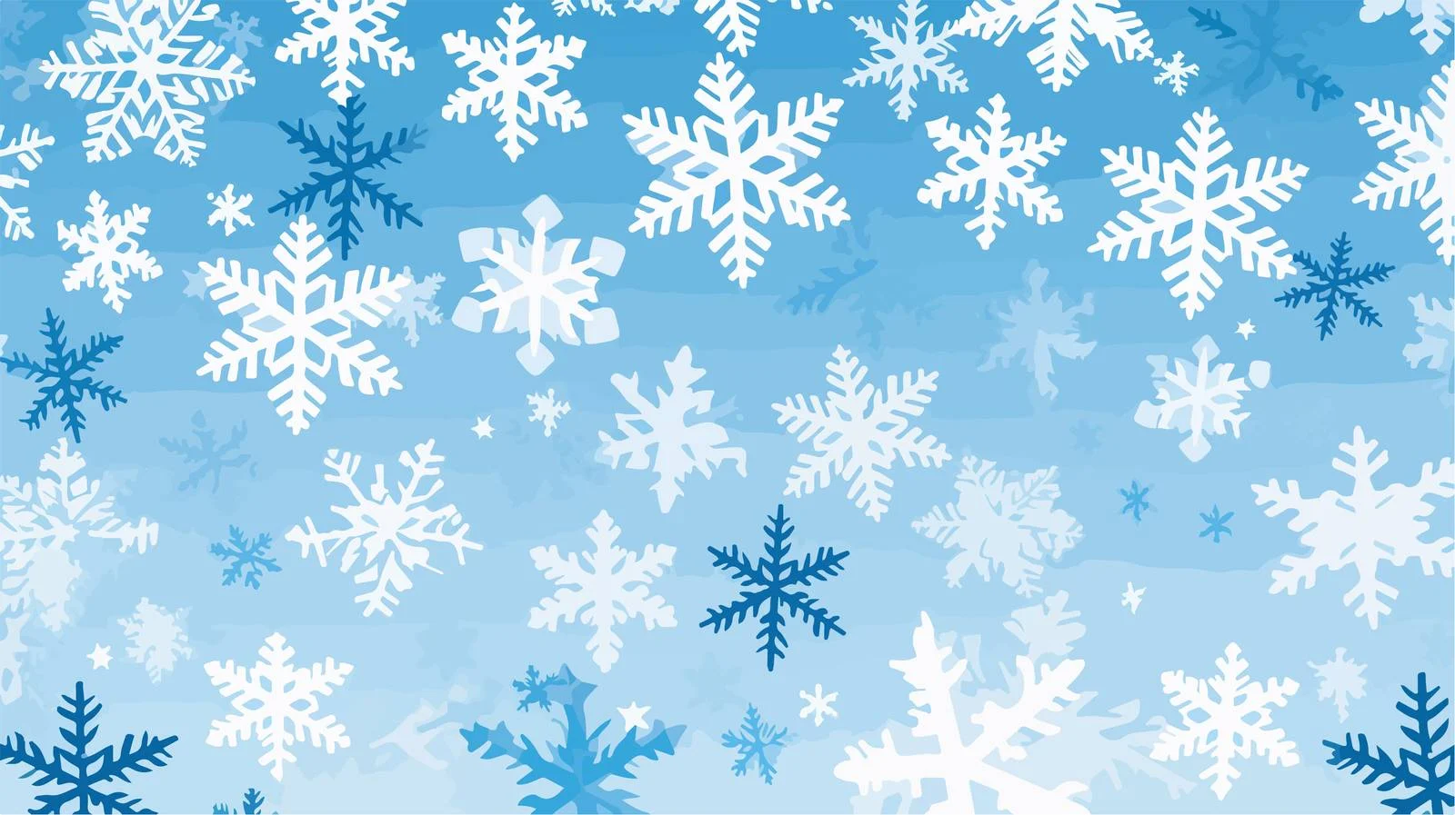 Snowflake Seamless Pattern Vector Illustration — free download from Dotvec