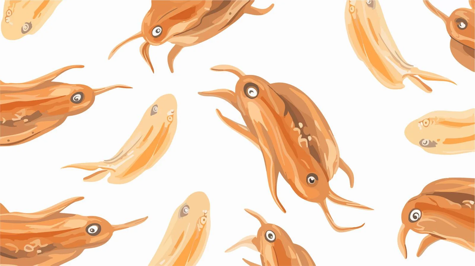 Ocean Squid Seamless Pattern Vector Design — free download from Dotvec