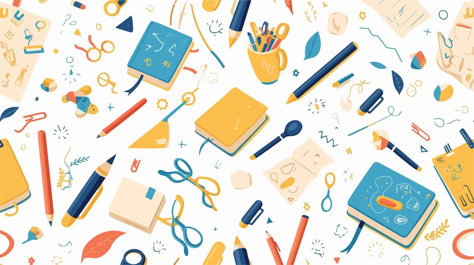 Modern Stationery Art Pattern for Office — free download from Dotvec