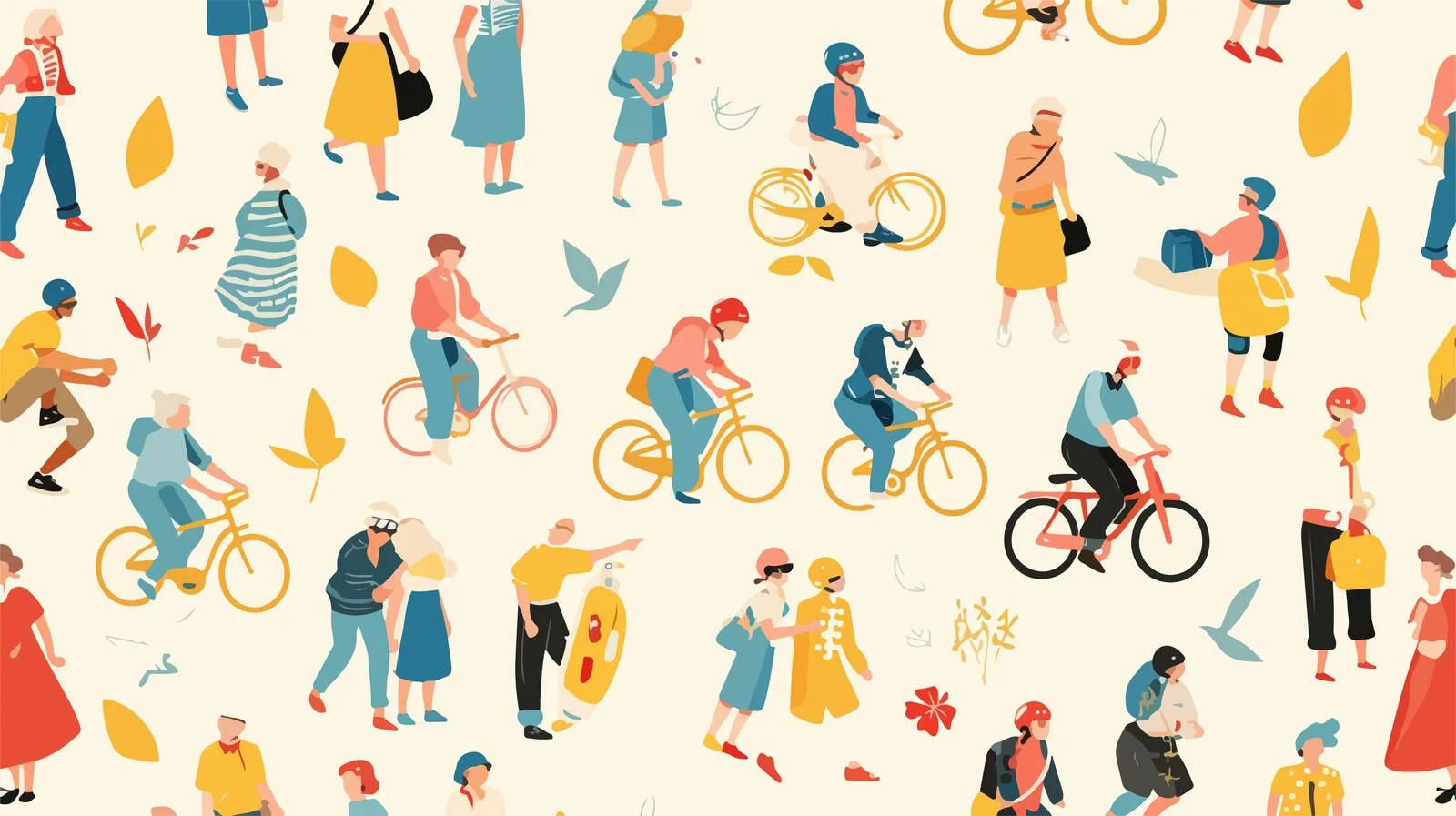 Inter generational Walking Pattern Design — free download from Dotvec