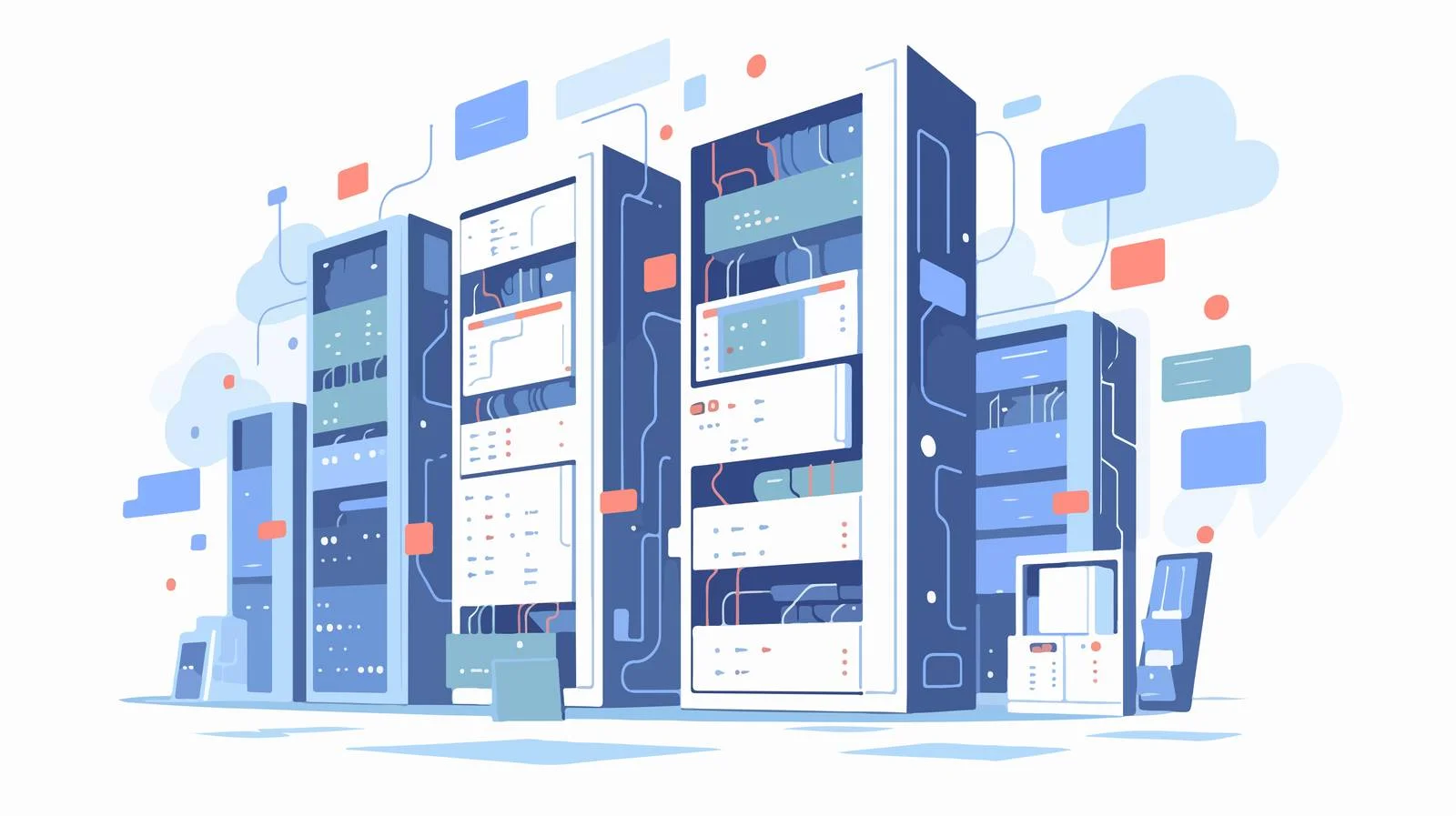 State-of-the-Art Server Room Setup – free computers image from Dotvec