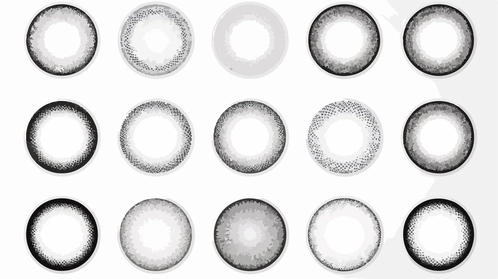 Circle Halftone Frame Effects Usage — free download from Dotvec