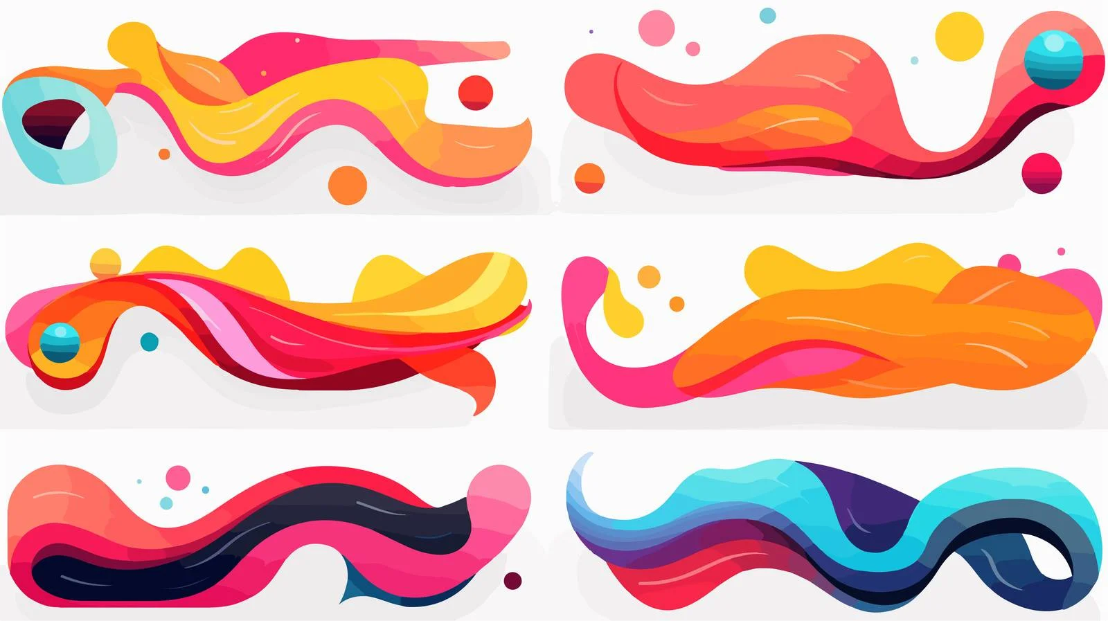 Modern Liquid Banners — free download from Dotvec