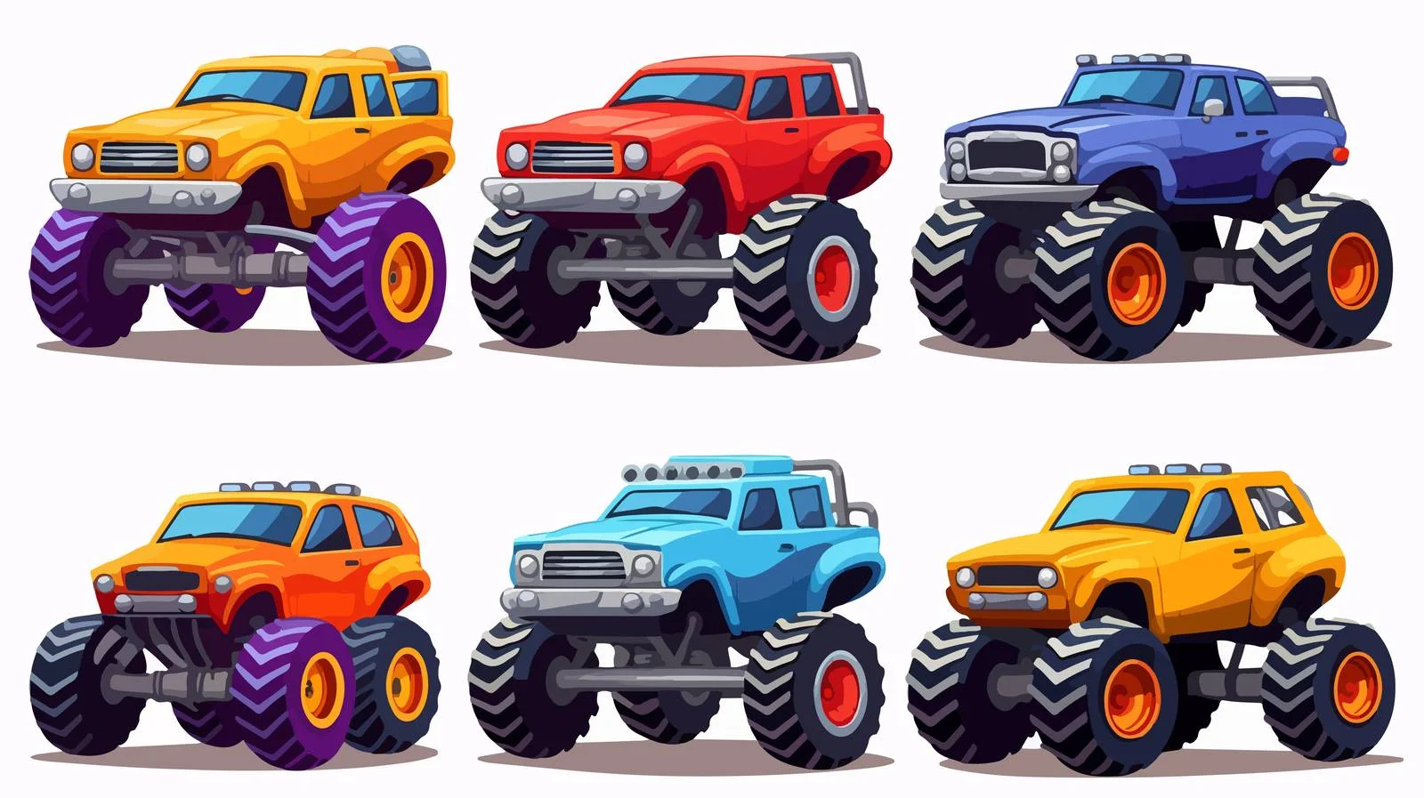 Monster Truck Collection — free download from Dotvec