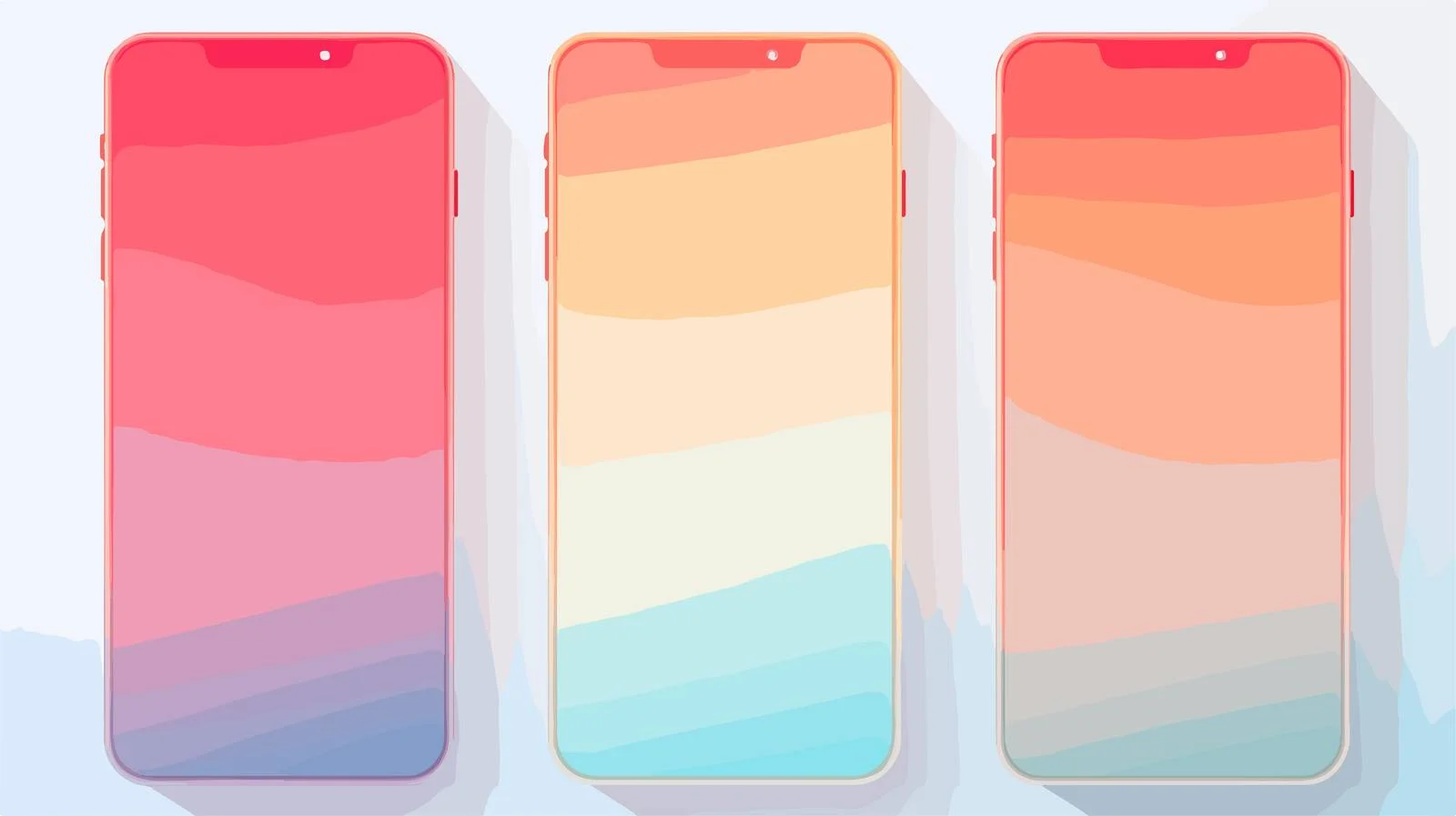 Pastel Gradient Backgrounds Collection — free download from Dotvec