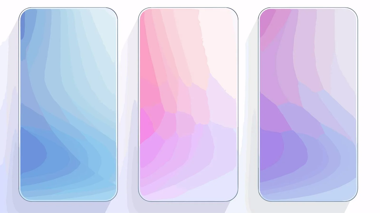 Pastel Gradient Colorful Background Collection – free saturated image from Dotvec