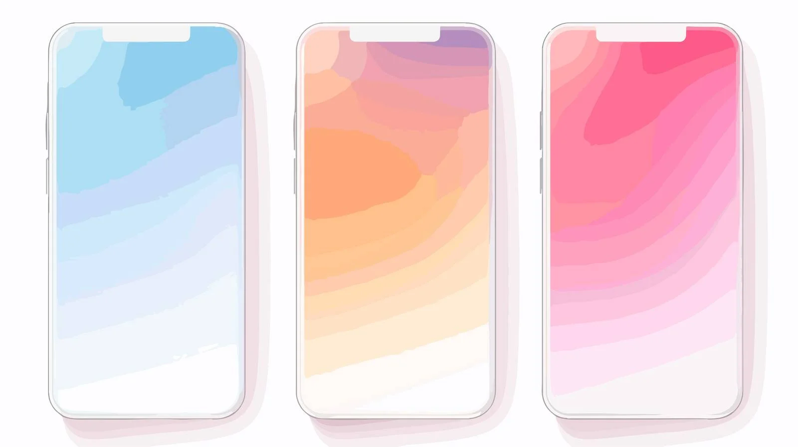 Modern Pastel Gradient Background Set — free download from Dotvec