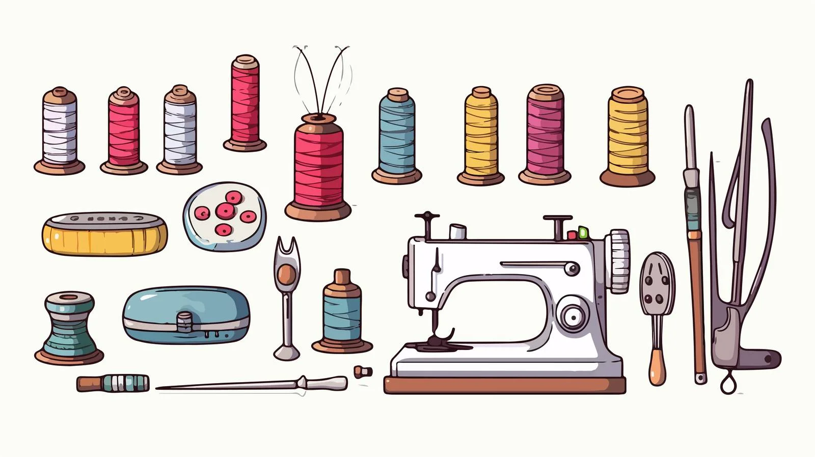 Sewing Essentials for Stylish Designs — free download from Dotvec